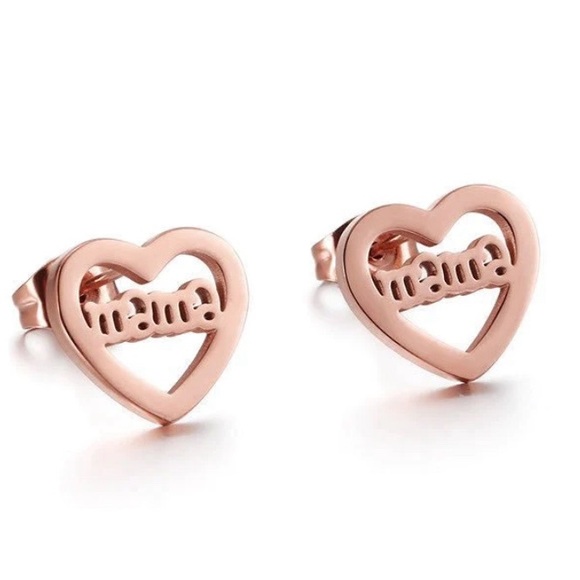 Jewelry - Mama stud earrings new